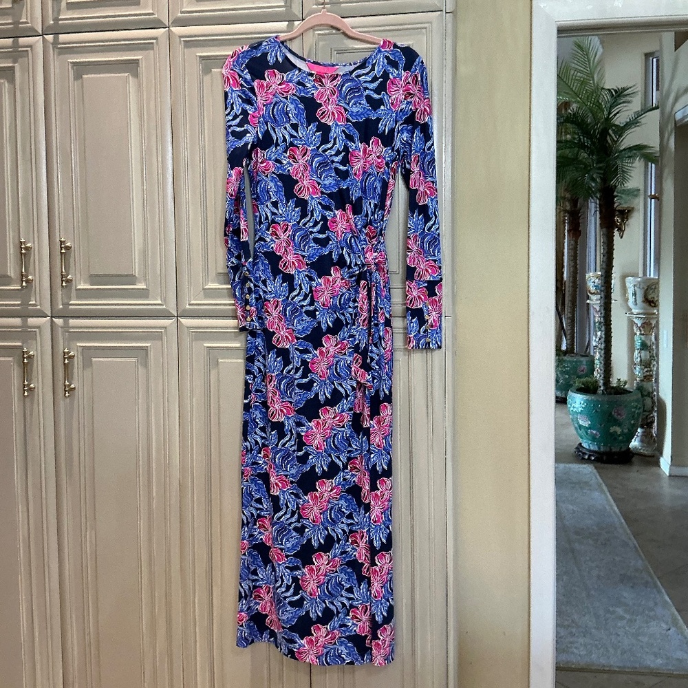 LILLY PULITZER BRYSON MAXI DRESS